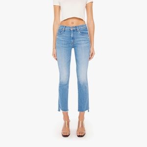 Mother Jeans- The Insider Crop Step Fray size 26